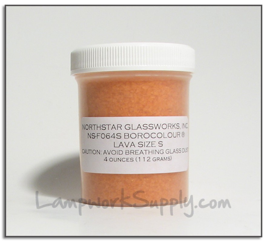 Lava Large Frit 4 oz. (25 grade)
