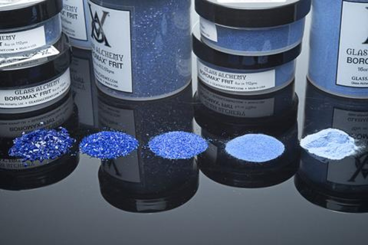 Lapis Medium Frit 1 lb. (38 grade)