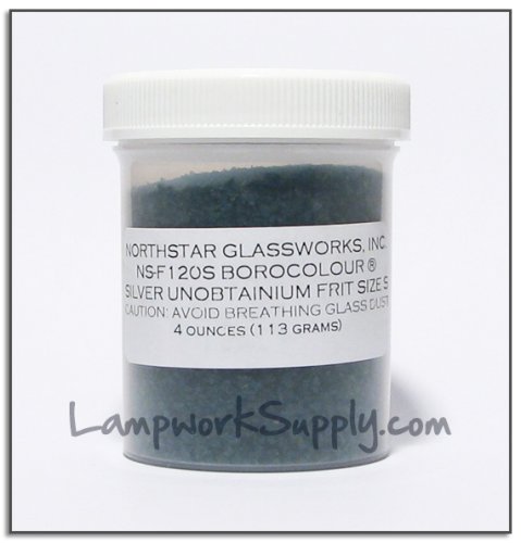 Northstar Silver Unobtainium (120) - Fine Frit 4 oz. (70 grade) 4 oz jar