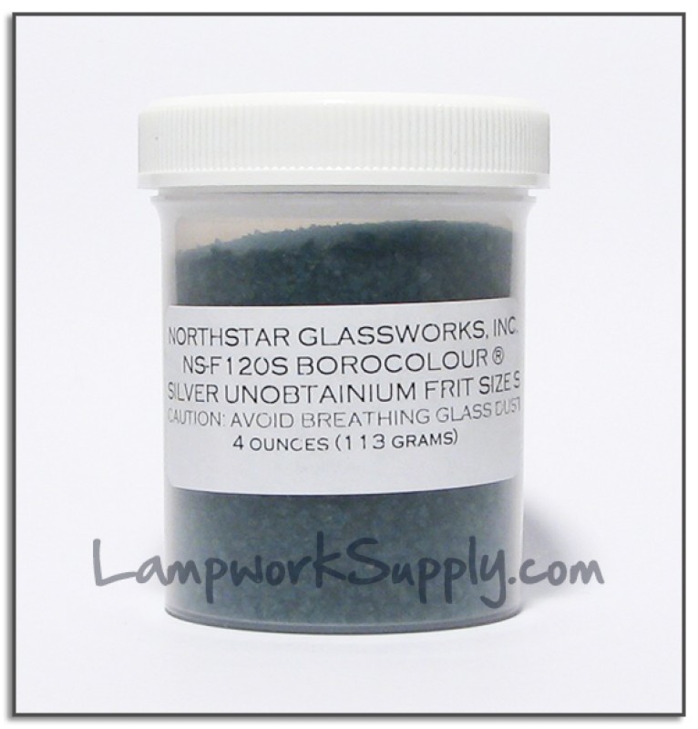Silver Unobtainium Small Frit 4 oz. (38 grade)