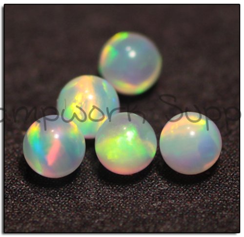 Kyocera 2.5mm Sphere Opal - Pink Green