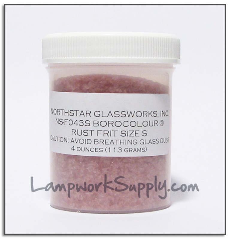 Rust Small Frit 4 oz. (38 grade)