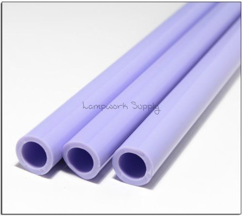 Chinese Color Milky Purple - 25mm x 4mm Tubing Full 4 ft Tube Full 4 ft Tube 25 x 4mm