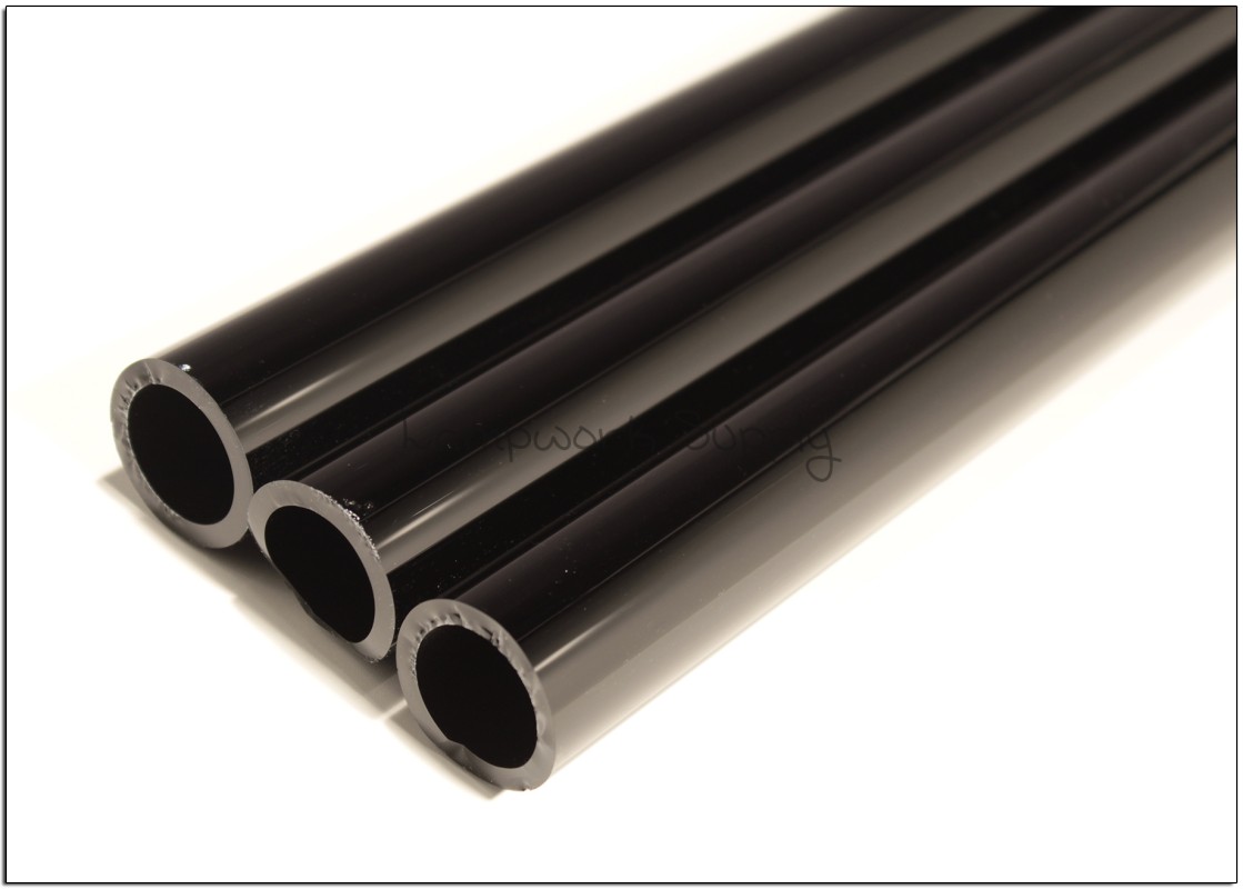 Opaque Black 12 x 2mm Tubing