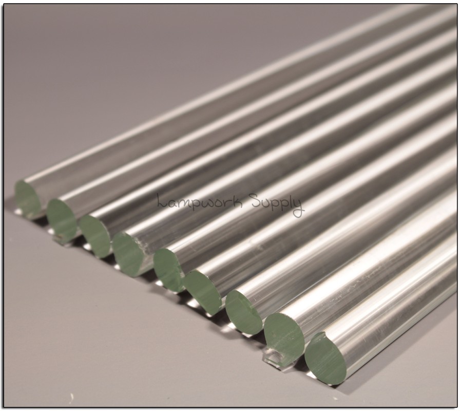Chinese Clear 14mm Rod 1400mm Length (55-56 inches)