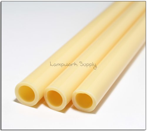 Chinese Color Light Topaz - 38mm x 4mm Tubing Full 4 ft Tube Full 4 ft Tube 38 x 4mm
