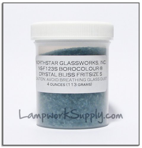 Northstar Crystal Bliss (123) - Large Frit 4 oz. (25 grade) 4 oz jar