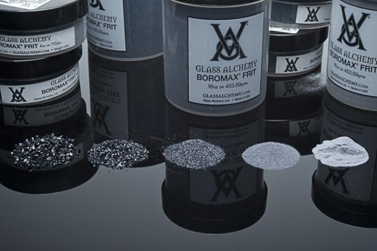 Black Violet Small Frit 4 oz. (70 grade)