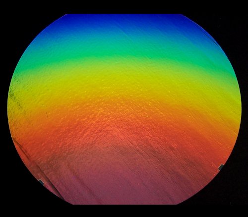 Rainbow 1 1/8" Thick Borosilicate Glass Sheet by CBS
