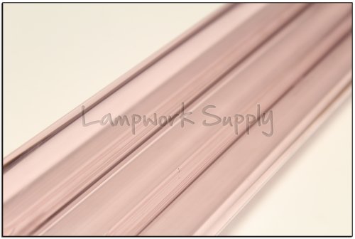 Chinese Color Transparent Pink - 19mm x 3mm Tubing Half 2 ft Tube Half 2 ft Tube 19 x 3mm