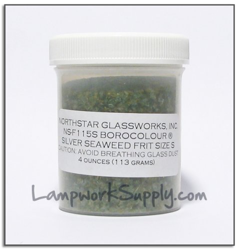 Northstar Silver Sea Weed (115) - Large Frit 1 lb. (25 grade) 16 oz jar