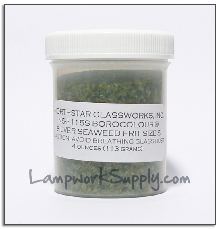Silver Sea Weed Small Frit 1 lb. (38 grade)