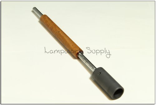 Ground Joint Holding Tool for 19mm Male with Wood Handle