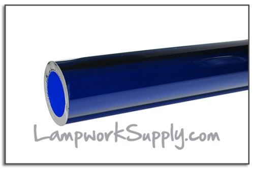 Chinese Color Cobalt Blue - 28mm x 4mm Tubing Full 4 ft Tube Full 4 ft Tube 28 x 4mm