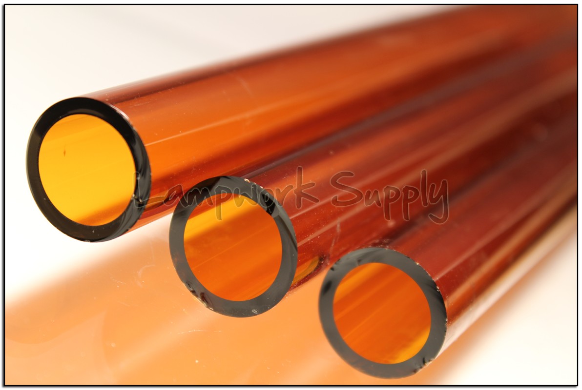 Dark Amber 9 x 2.0mm Tubing