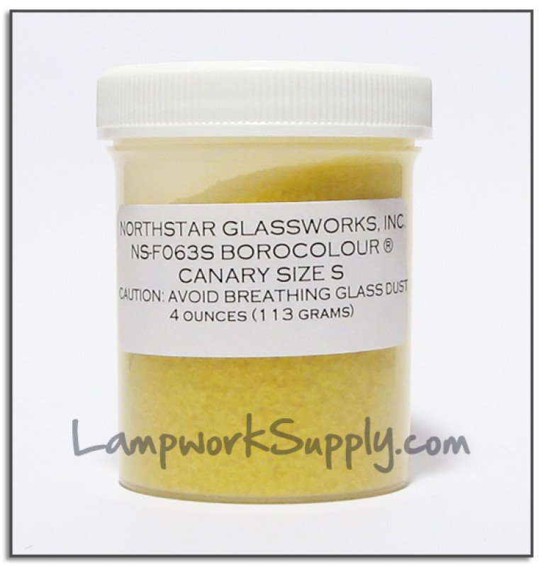 Canary Small Frit 4 oz. (38 grade)