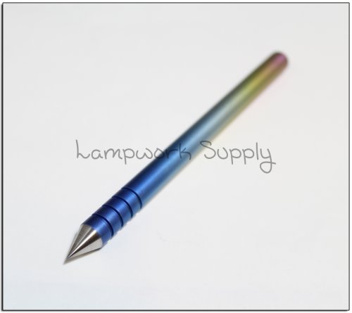 Anodized Acadian Glass Titanium Pen