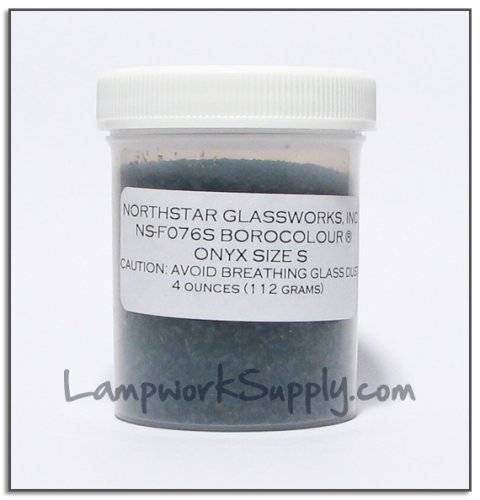 Northstar Onyx (76) - Small Frit 4 oz. (38 grade) 4 oz jar