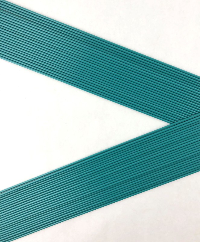 Opaque Aqua First Quality Thin Rod - Stringers