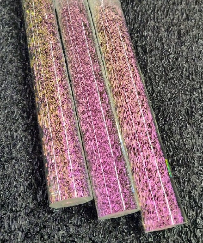 Magenta Dichroic Galaxy Cane