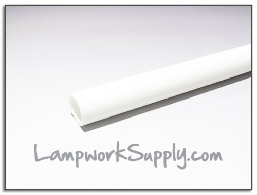 Chinese Color Opaque White - 12mm x 2mm Tubing Full 4 ft Tube Full 4 ft Tube 12 x 2mm