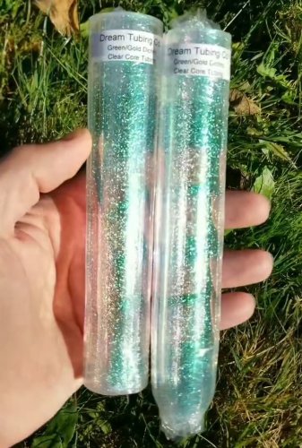 Dream Tubing Green Gold Dichroic