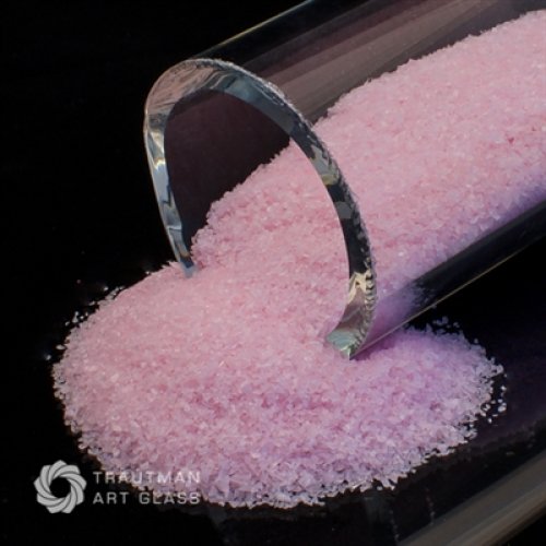 Trautman Pink Cadillac - Large Frit 4 oz. (25 Grade) 4 oz jar