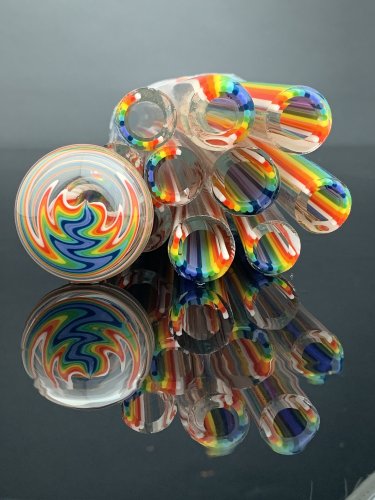 Clear To Rainbow Vac Stack Tubing