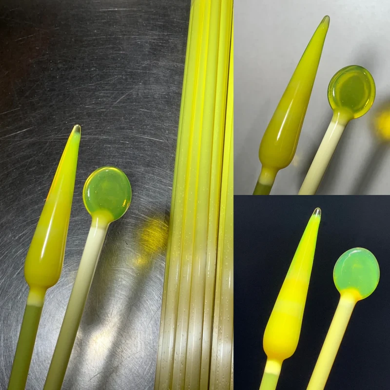 Yellow Opal Satin Rod - B