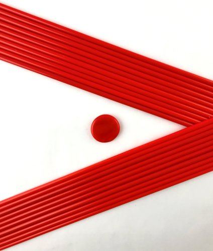 EXP 61 Cadmium Poppy Orange Second Quality Rod