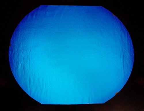 Yellow / Blue 1/16" Thick Borosilicate Glass Sheet by CBS