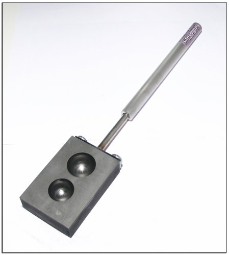 7/8" and 1" Marble Mold with Aluminum Handle