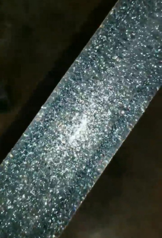 Chrome Dichroic over Clear Tubing