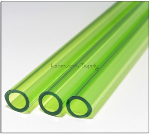Chinese Color Transparent Lime Green (Lime Juice) - 12mm x 2mm Tubing Full 4 ft Tube Full 4 ft Tube 12 x 2mm