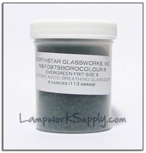 Northstar Evergreen (97) - Large Frit 4 oz. (25 grade) 4 oz jar