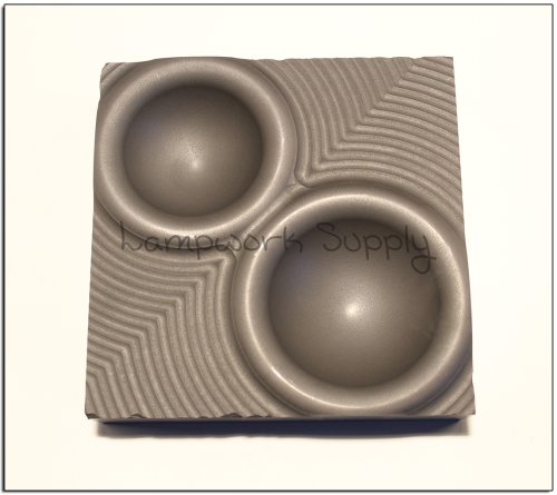 2 Spot Graphite Marble Mold