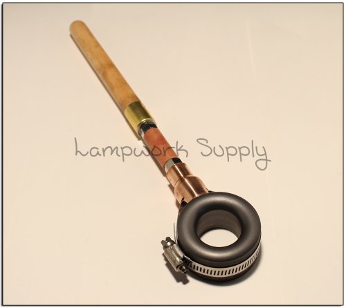 Medium Doughnut Marble Mold on Wood Handle