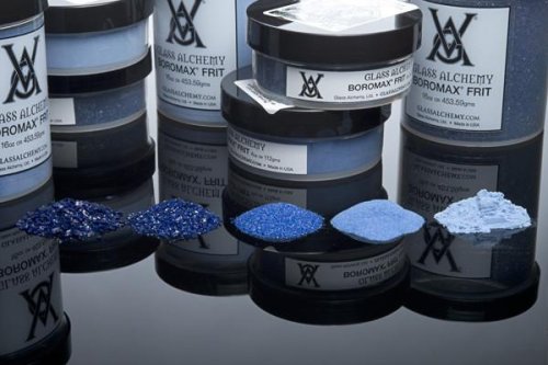Glass Alchemy Amazon Lagoon (64) - Medium Frit 4 oz. (38 grade) Medium (38 grade) 4 oz Jar