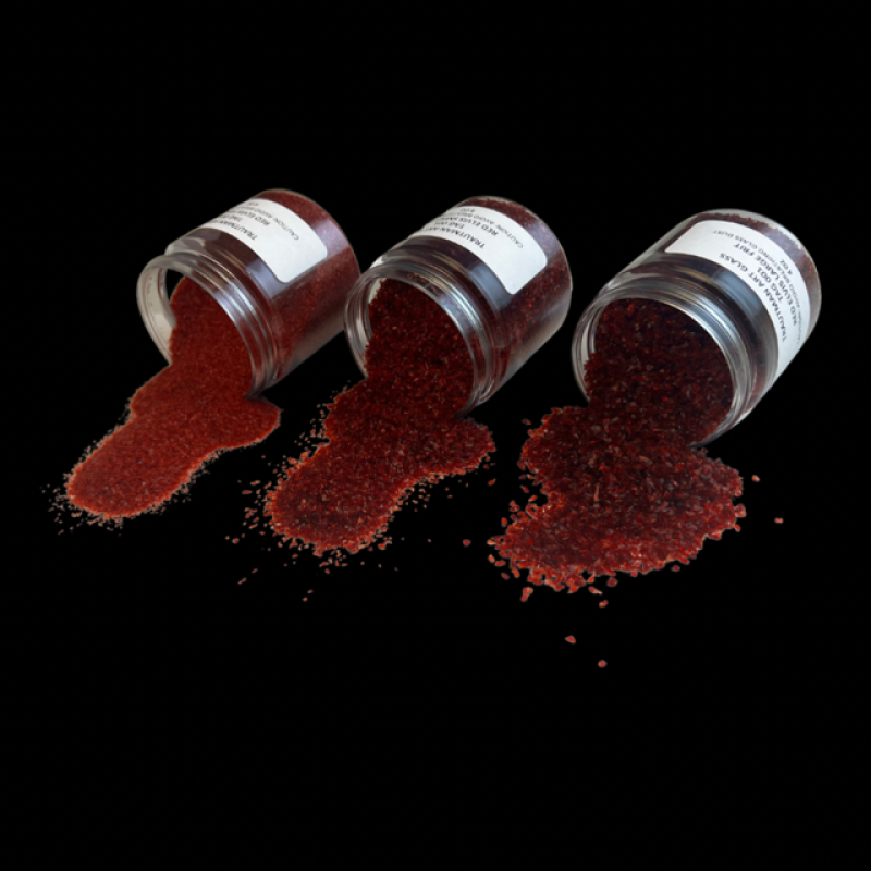 Red Elvis Fine Frit 1 lb. (70 Grade)