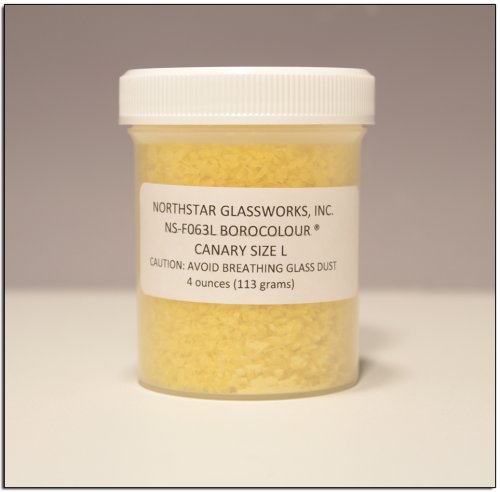 Northstar Canary (63) - Large Frit 4 oz. (25 grade) jar