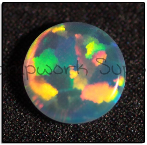 Kyocera 4mm Coin Opal - Pink