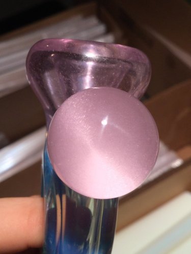 Greasy Glass Dense Pink Satin - B Grade Tubing B Grade