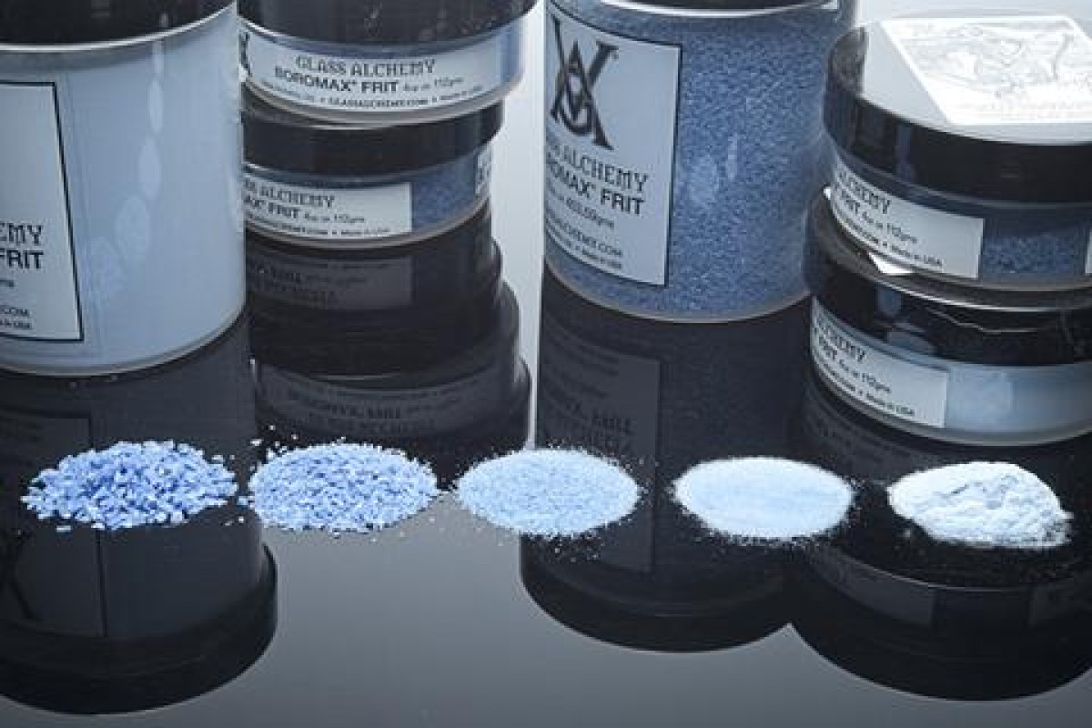 Bibidibobidiblue Extra Fine Frit 4 oz. (100 grade)