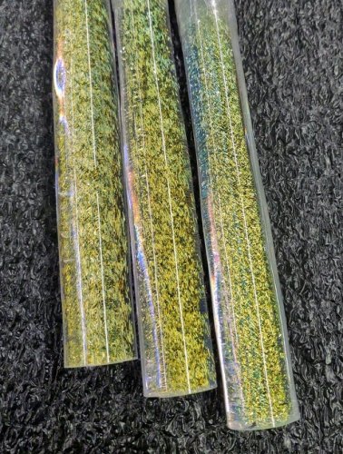 Gold Dichroic Galaxy Cane