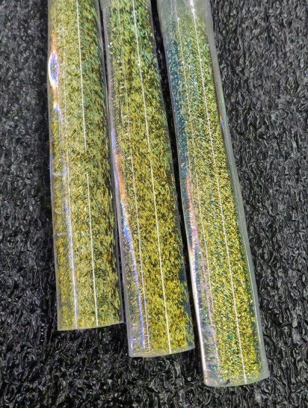 Gold Dichroic Galaxy Cane