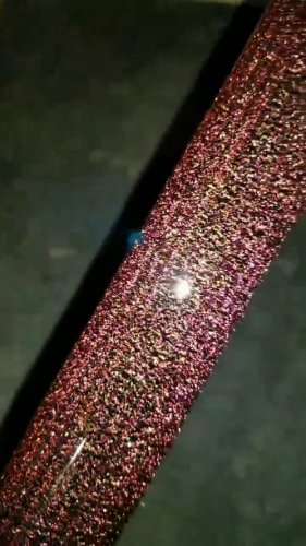 Dream Tubing Black Cherry Dichroic - Northstar Galaxy Tube Northstar Galaxy Black Cherry