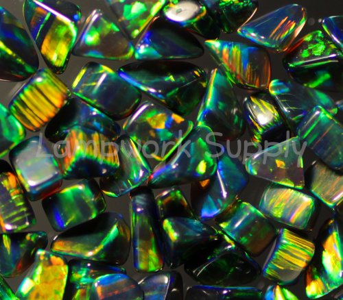 Kyocera 3-4mm Tumbled Opal - RGB No Fire