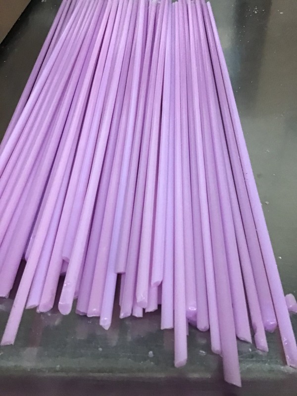 Pastel Pink Satin Odd Lot Rod 1st Quality