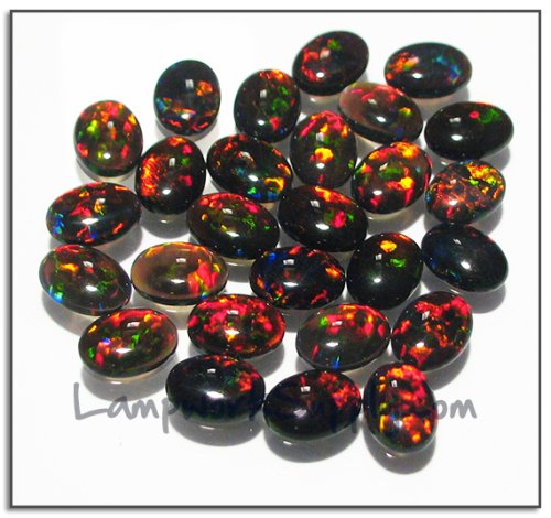 Kyocera 6x8mm Oval Cabochon Opal