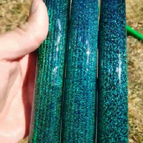 Dream Tubing Emerald Dichroic - Glass Alchemy Grape Tube Glass Alchemy Grape